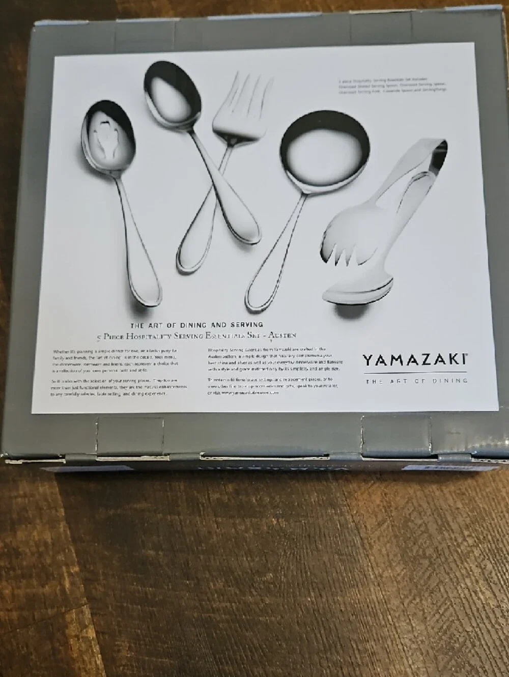 Yamazaki Stainless Steel 5 Pc. Serving Utensil Set